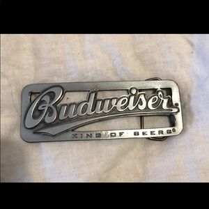 Budweiser belt buckle
